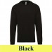 Kariban 474 Crew Neck Sweatshirt black